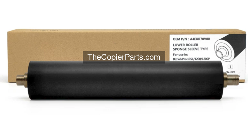 Lower Pressure Roller for Konica Minolta Bizhub PRO 1200 - A4EUR70V00